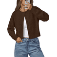 thumbnail image 1 of SUNBS Womens Cropped Cardigan Long Sleeve Sweaters for Women Lightweight Blouse Fall Knit Top Fashion Button Up Clothes, 1 of 10