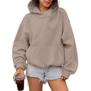 Oversized Hoodies for Women Pullover Long Sleeve Hooded Sweatshirts with Kangaroo Pocket