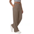 thumbnail image 1 of SUNBS Womens Loose Lounge Sweatpants High Waisted Wide Leg Pants with Pockets Palazzo Trousers, 1 of 9