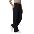 thumbnail image 1 of SUNBS Womens Loose Lounge Sweatpants High Waisted Wide Leg Pants with Pockets Palazzo Trousers, 1 of 9