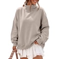 thumbnail image 1 of SUNBS Oversize Sweatshirts for Women Long Sleeve shirts Cowl Neck Drop Shoulder Pullover Tops Casual, 1 of 8