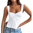 thumbnail image 1 of SUNBS Summer Beach Vacation Clothes for Women Spring Tank Tops Summer Y2k Teen Girls Clothes, 1 of 7