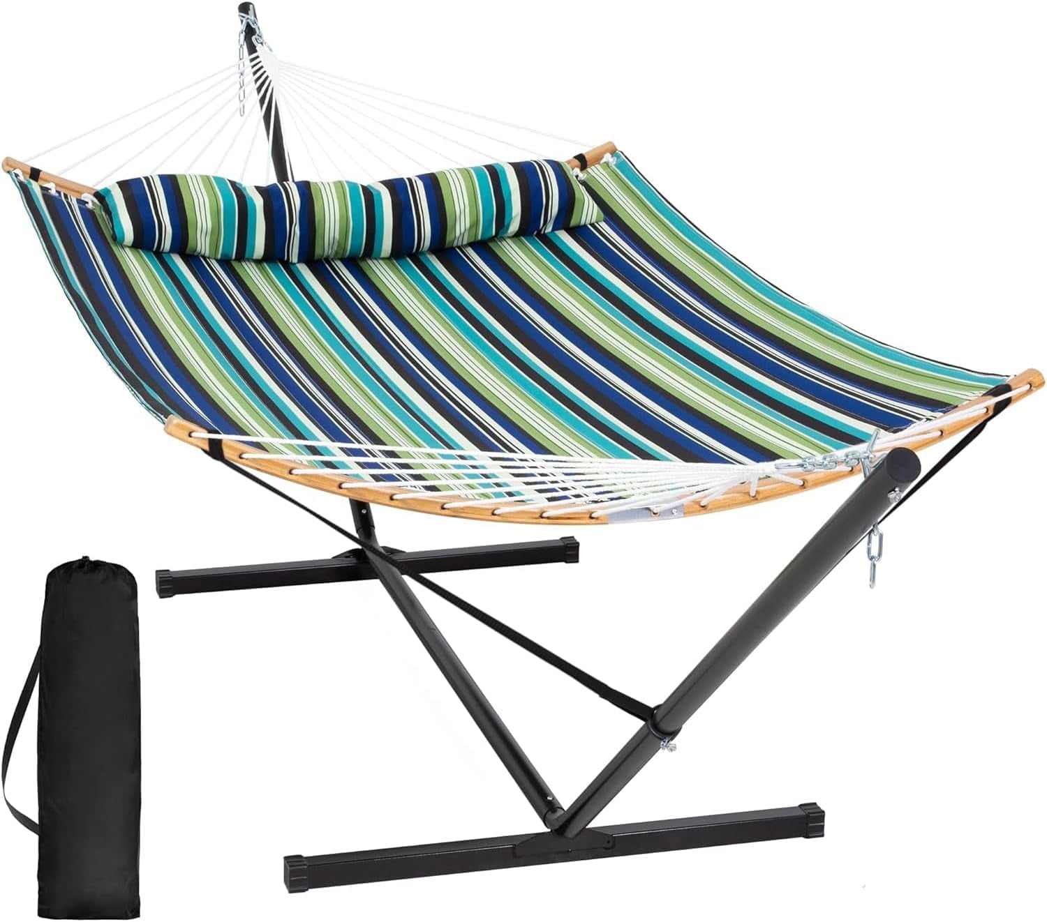 Heavy Duty 2 Person Hammock With Stand