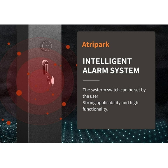 SUNCROWN 4-8 Rifle Gun Safe, Long Gun Safe for Rifles and Shotguns, Quick Access Rifle Safe with Fingerprint Lock for Home Use, Metal Long Gun Safe Cabinet with 3 Adjustable Brackets