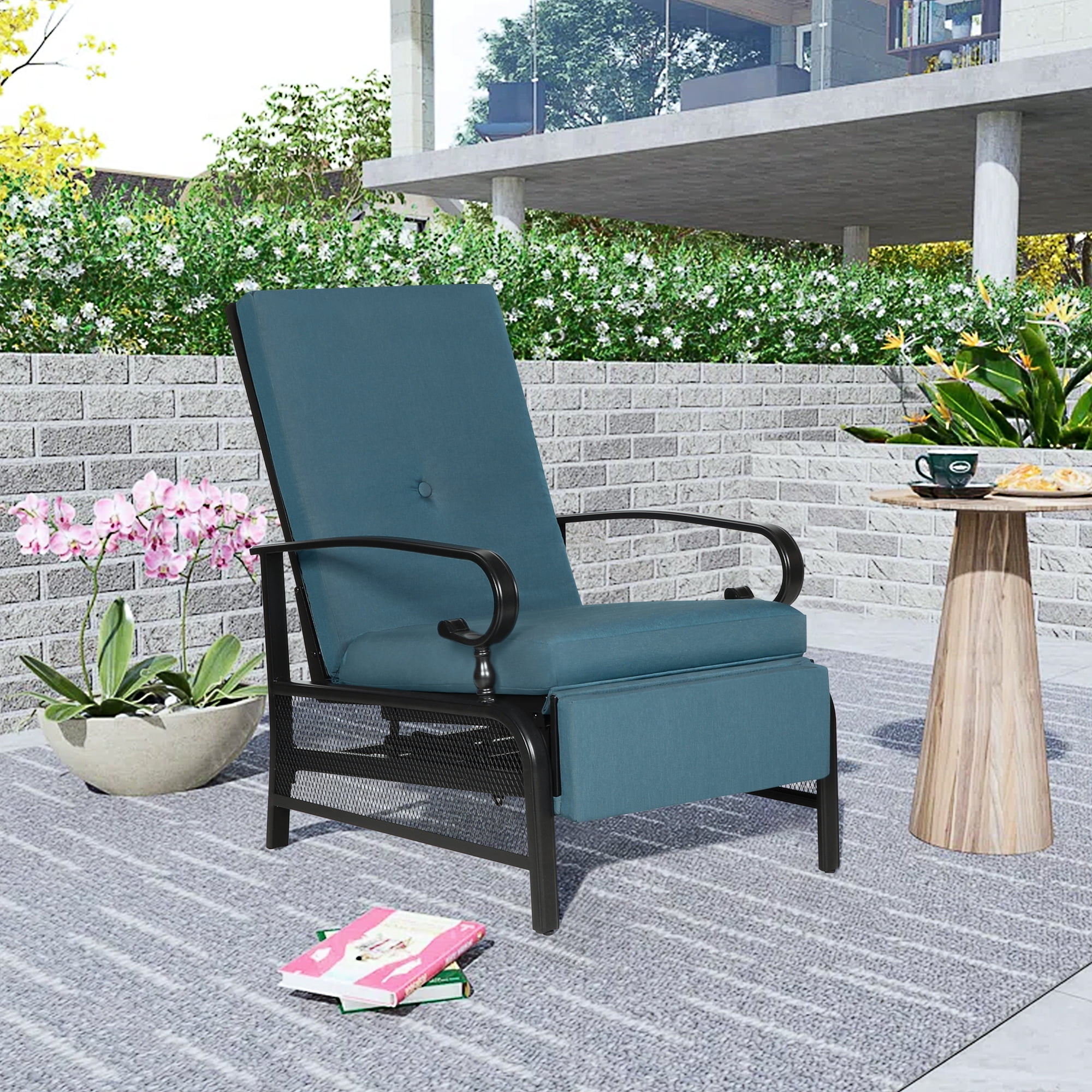 Small patio recliner discount