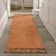 thumbnail image 1 of SUNDEREY 2'x5' Washable Runner Rug,2x5ft Bohemian Hallway Runner, Cotton Woven Reversible Entryway Rug, Modern Stain Resistant Boho Rug Low-Pile Throw Rug for ‎Dining Room Office,Red, 1 of 7