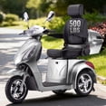 thumbnail image 1 of SUNDERWELL Electric Heavy Duty Mobility Scooters, Large 3-Wheels Wheelchair Device, 400 LBS Capacity for Seniors & Adults, Speed Adjust, Remote Key, Ship Fully Assembled and Ready to Ride, 1 of 16