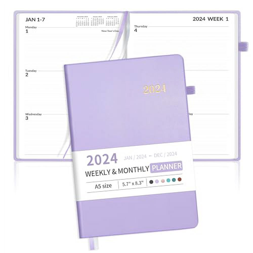 SUNEE 2024 Weekly Monthly Hardcover Planner 5 5 X 8 3 12 Month sunee-2024-weekly-monthly-hardcover-planner-5-5-x-8-3-12-month