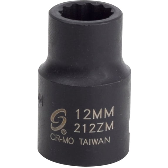 SUNEX SOC 12MM 1/2D IMP 12PT
