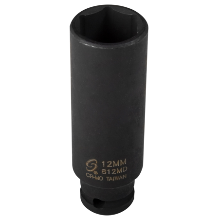 Sunex SOC 12MM 1/4D IMP 6PT DP
