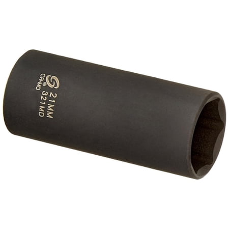 Sunex Tools 321MD - 3/8" Drive 21MM Deep Impact Socket