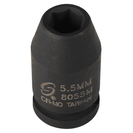 SUNEX SOC 5.5 MM 1/4D IMP 6PT