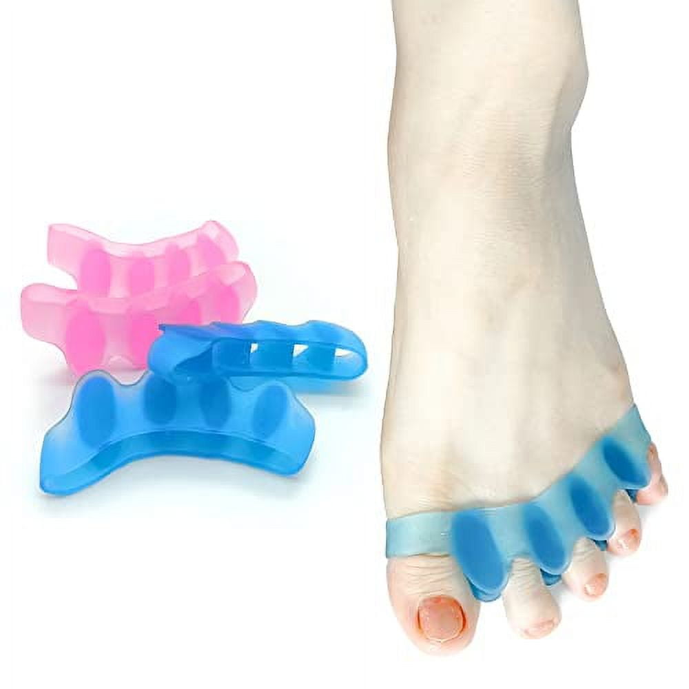 SUNFATT Toe Separators for Men,Toe Spacers,Relieves OverlappingToes ...