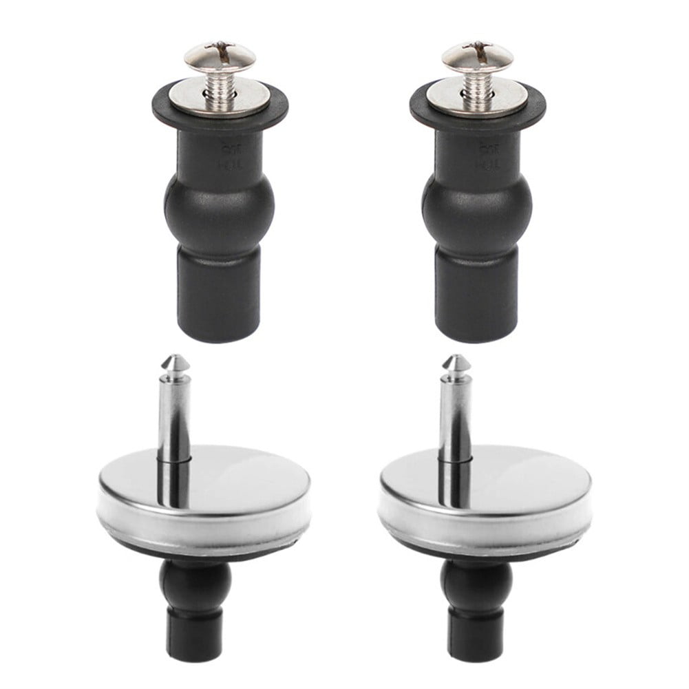 SUNFEX 1 Pair Universal Toilet Seat Screws With Expandable Rubber