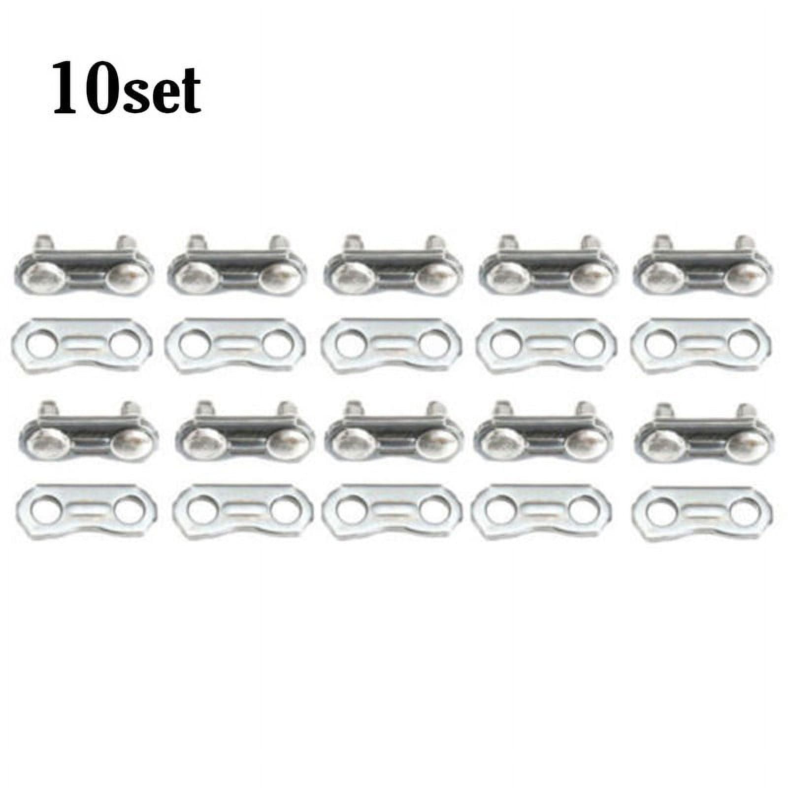 ECSiNG 20 Sets Kettensägen-Kettenverbindungsglieder – 3/8 Teilung, 1,3 Mm