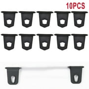 SUNFEX 10X Black Universal Awning Clothes Hook For Rv Camper Caravan Party Light Holder