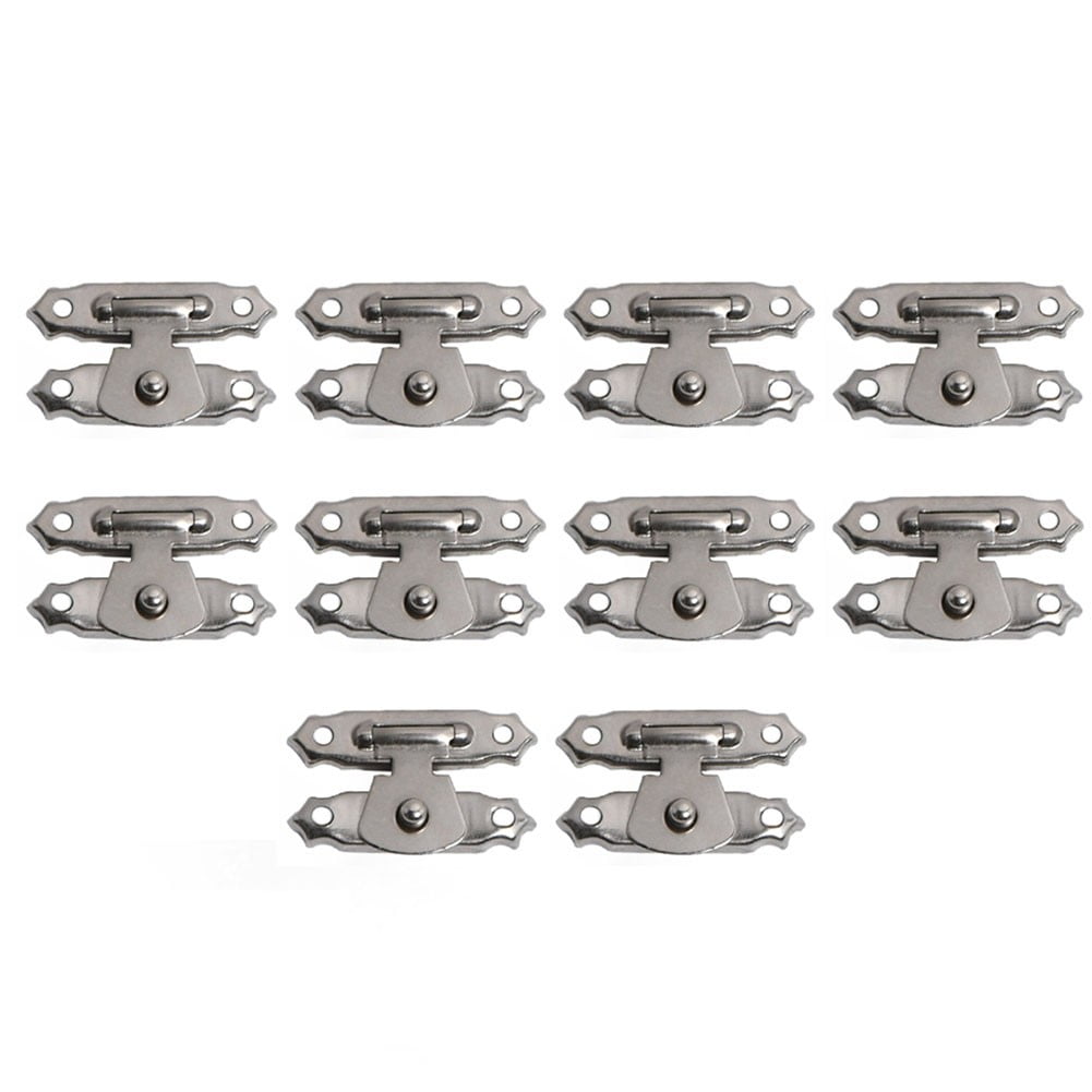 Round Chest Lock Vintage Decorative Antique Latch Jewelry Box Hasp With