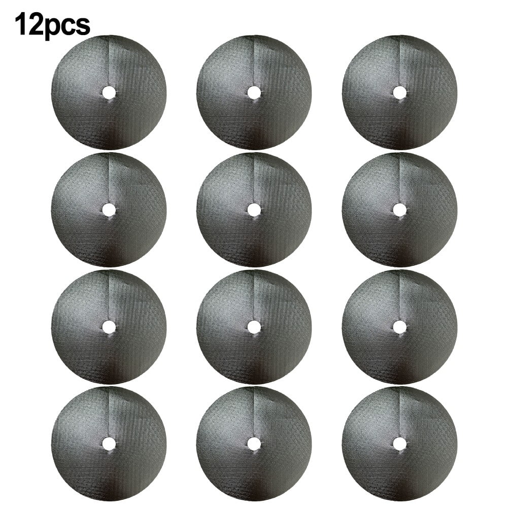 SUNFEX 12Pcs Protection Grass Mat Tree Mulch Ring Tree Mats Anti Grass
