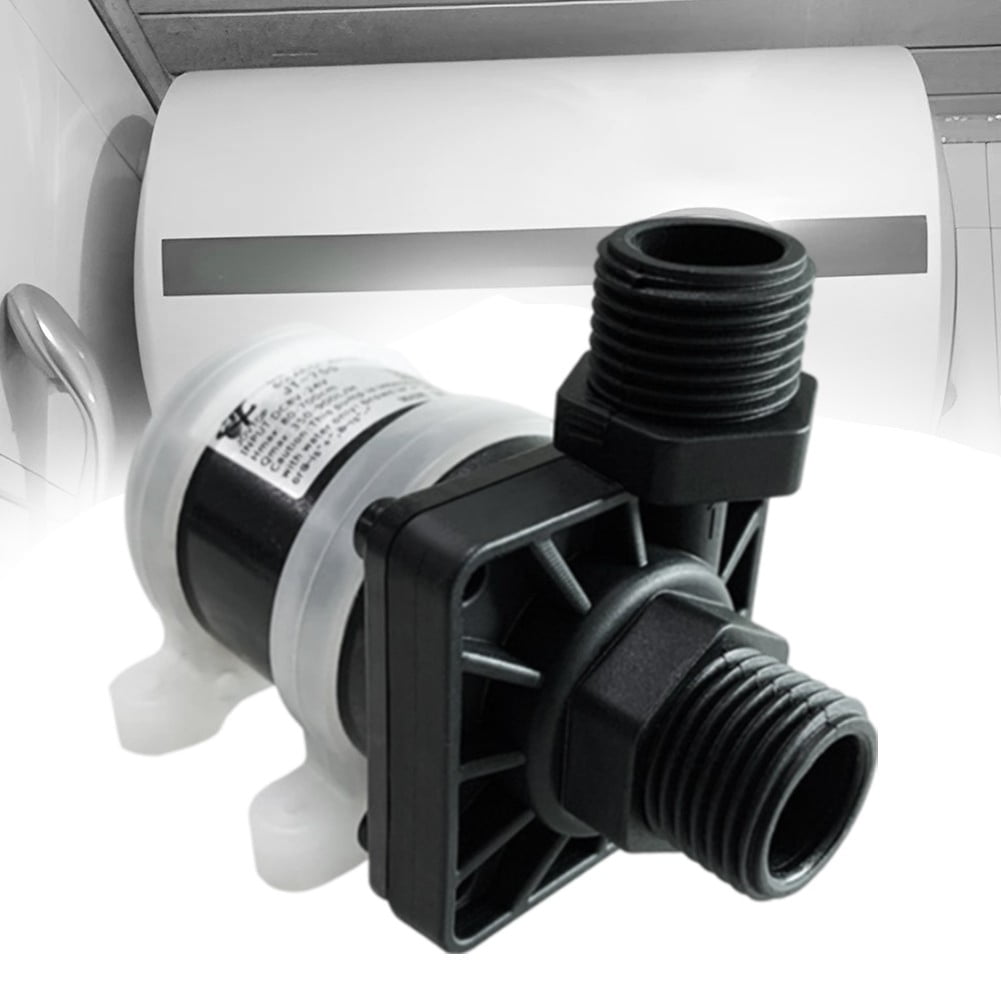 SUNFEX 12V 24V Dc Brushless Water Pump Increase Water Pressure Dc Pump Vertical Thread Booster Pump Head For Water Heaters/Showers