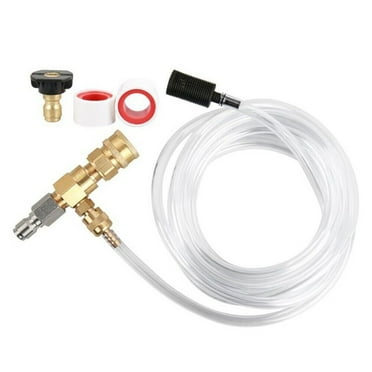 SUNFEX 4000 PSI Pressure Washer Soap Injector Downstream Power Washer Chemical 3/8inch Quick Connector Cleaning Tool Accessories