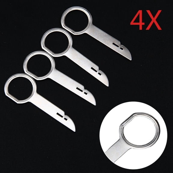 SUNFEX 4X For Ford Focus Fiesta Mondeo Car Cd Stereo Radio Removal Release Keys Tool