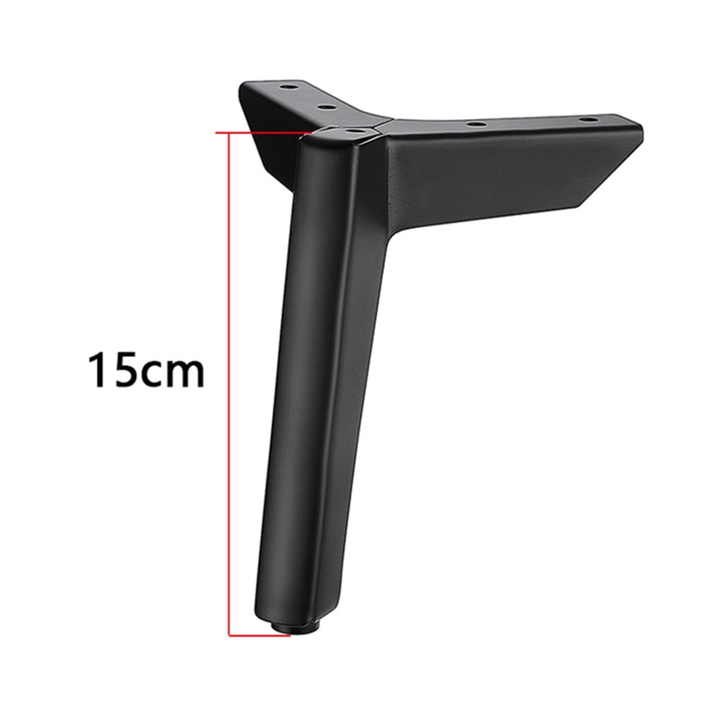 SUNFEX 4X Furniture Legs Metal For Sofa Bed Coffee Table Feet