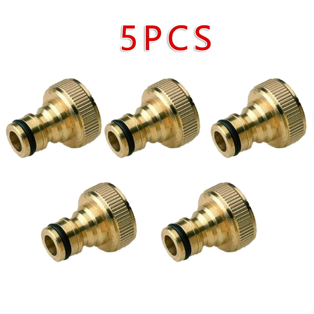 sunfex-5pcs-brass-fitting-3-4-to-1-2-inch-garden-hose-tap-water