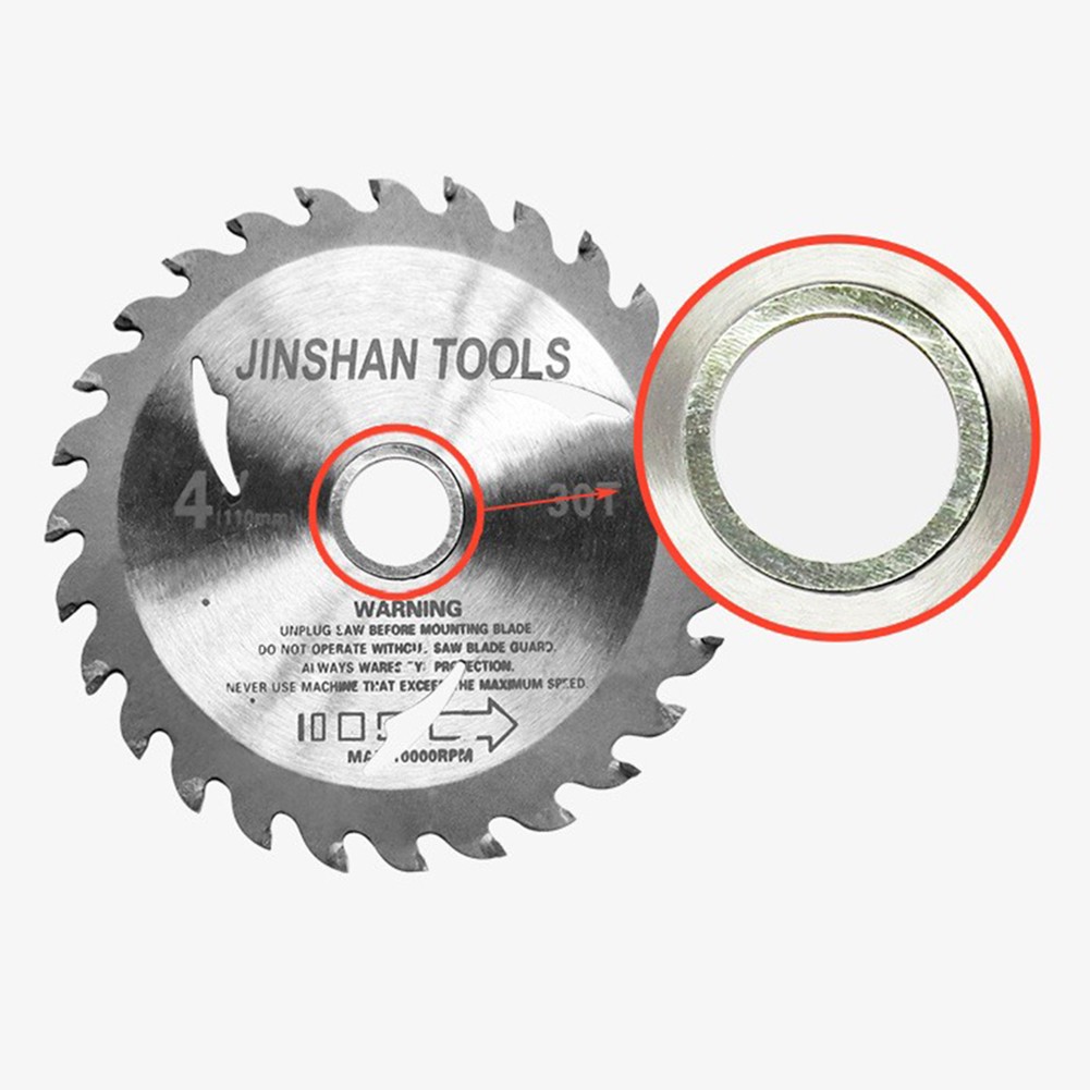 SUNFEX 6Pcs Set Circular Saw Ring For Circular Saw Blade Reduction Ring