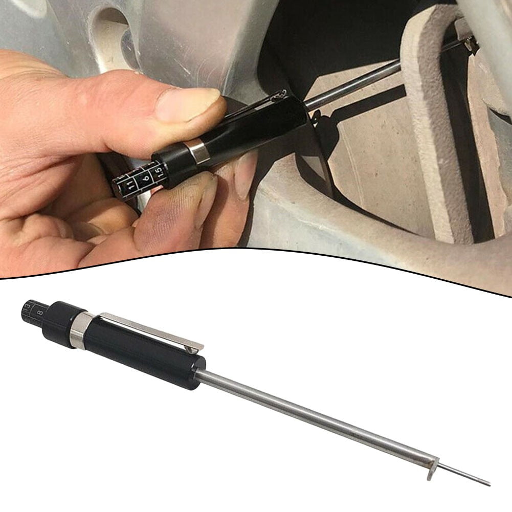 SUNFEX Car Brake Pad Tester Measuring Car Brake Pad Gauge Tool