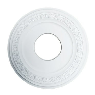 SUNFEX Home Round Medallion PU Decorative Ceiling Fan Light Fixtures Covers Plate