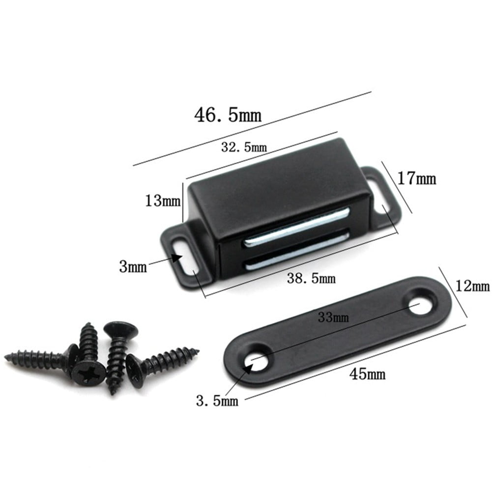 SUNFEX Magnetic Door Catch Strong Heavy Duty Cupboard Magnets Kitchen ...