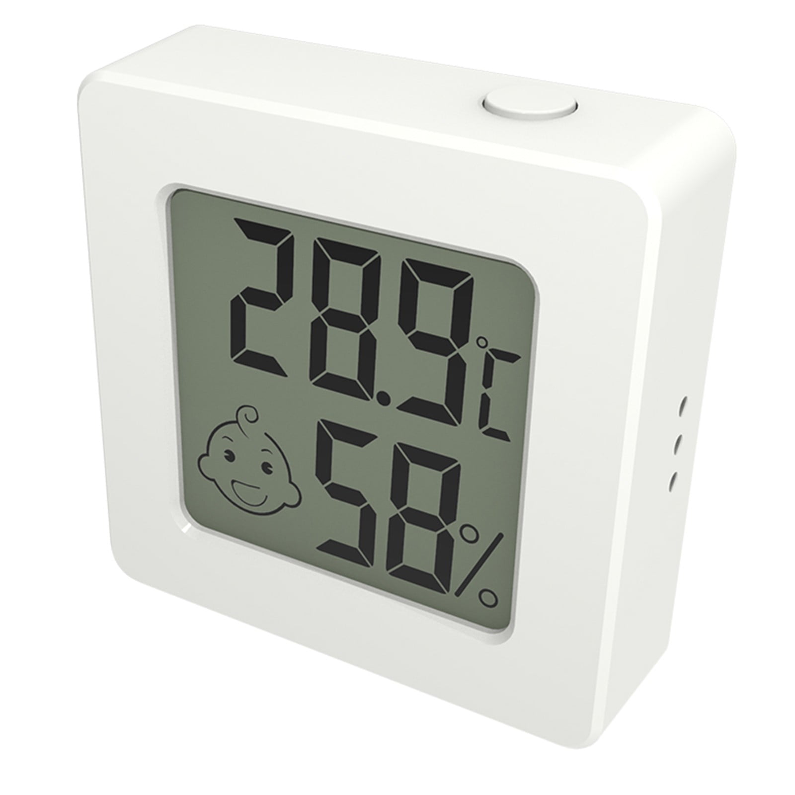 SUNFEX Thermometer Hygrometer With Switch Can Be Celsius Degrees Fahrenheit Switch