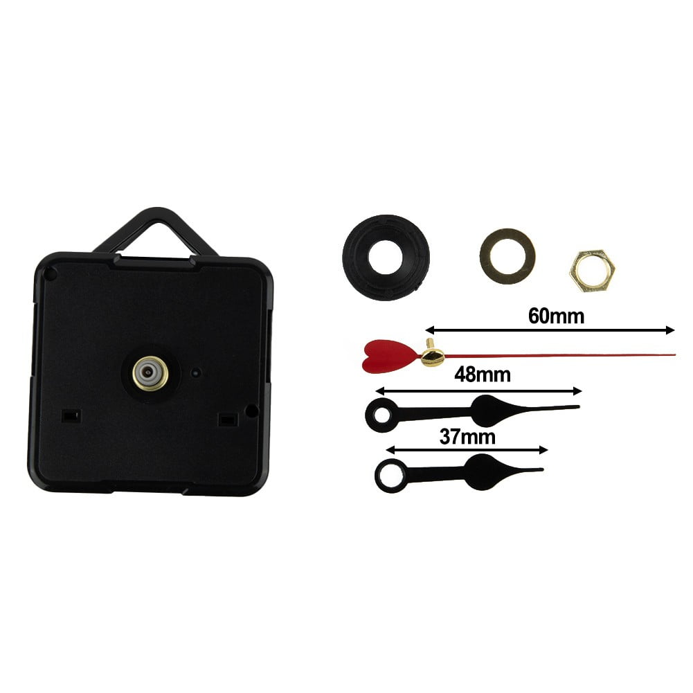 SUNFEX Wall Clock Movement Mechanism Kit Battery Operated Diy Repair