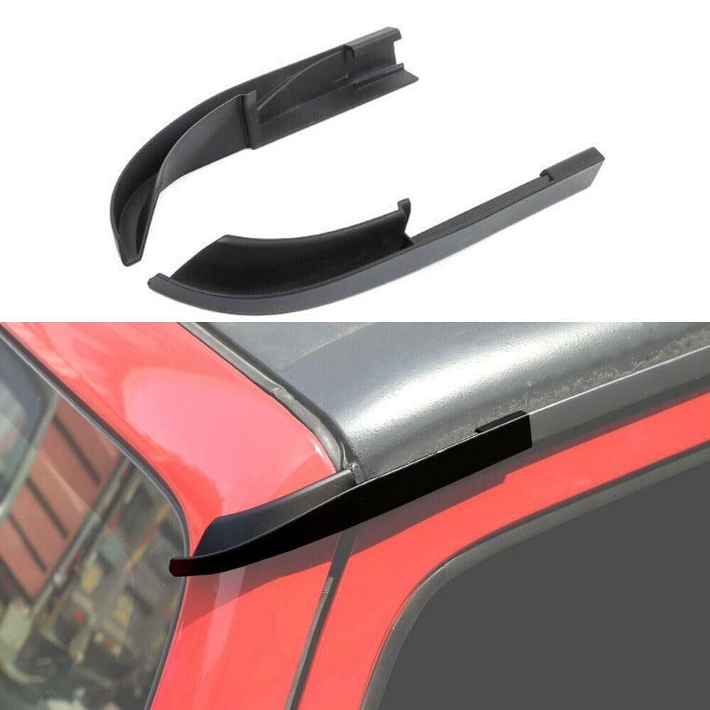 SUNFEX Water Rain Diverters Gutter Extension For Jeep Jk 20072017 Accessories