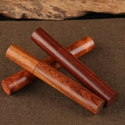 SUNFEX Wood Wooden Box Storing Joss-Stick Buddha Incense Sticks Holder Storage Barrel