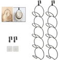 SUNFICON 10 Pack Baseball Cap Rack, Hat Display Organizer, Wall Mounted