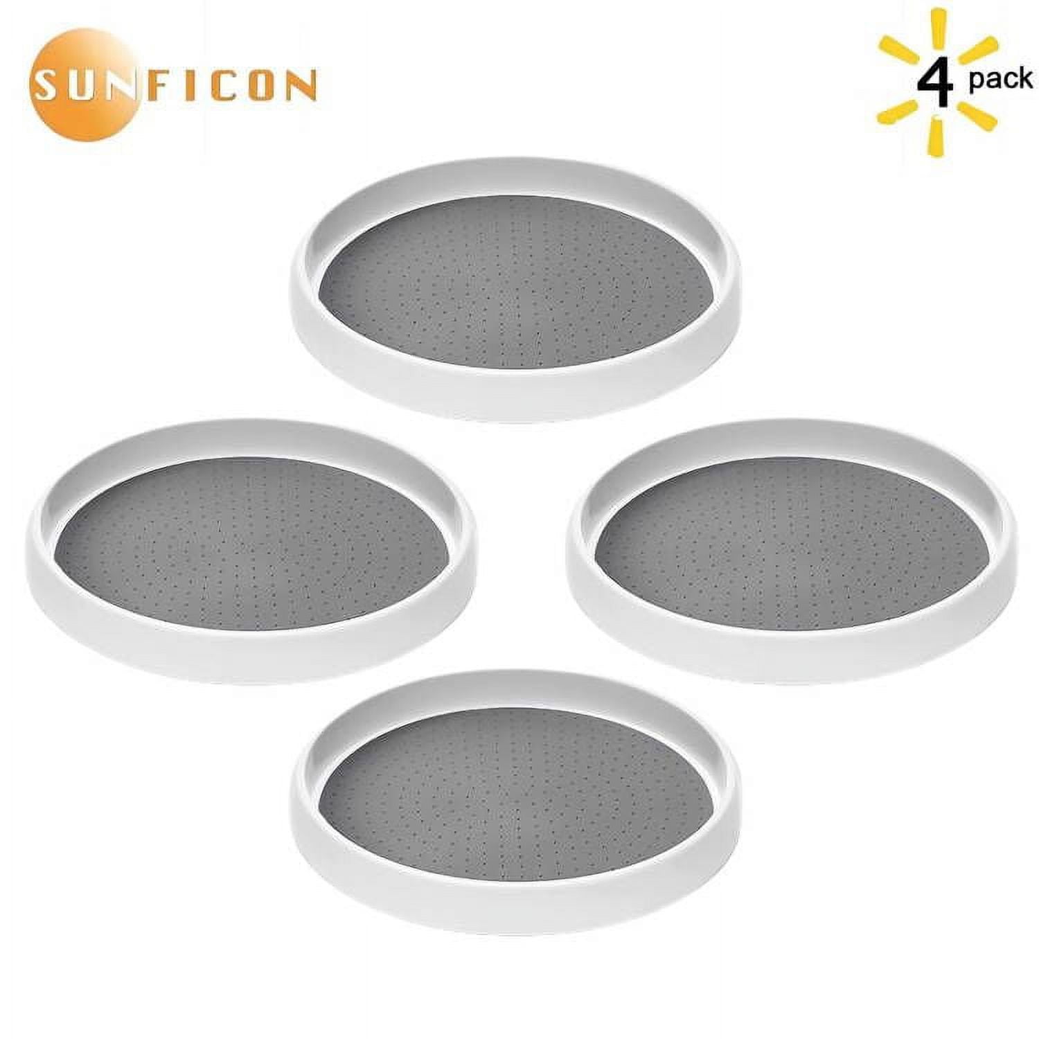Sunficon 3 Pack Lazy Susans Turntable