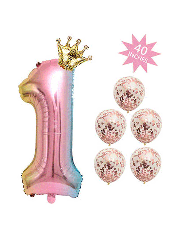 Number Balloons in Number & Letter Balloons