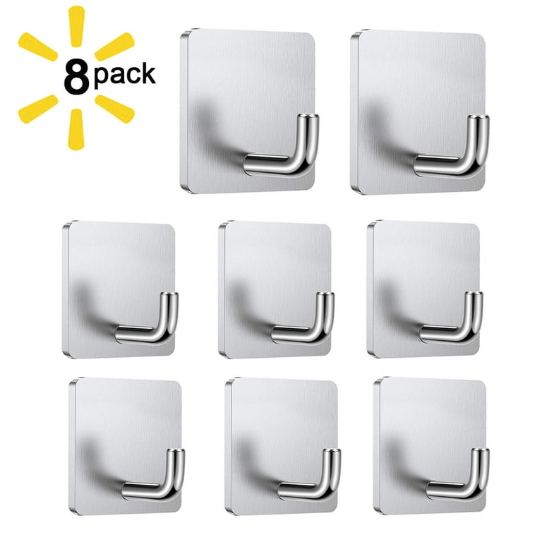 https://i5.walmartimages.com/seo/SUNFICON-Adhesive-Hooks-Heavy-Duty-Stick-on-Wall-304-Stainless-Steel-Door-Hooks-Waterproof-Holders-for-Hanging-Clothes-Bathroom_10bdb010-ff2f-4392-9630-0d7ec819b282.88bc3e3238dece23c028d19a3da5f8d0.jpeg?odnHeight=768&odnWidth=768&odnBg=FFFFFF