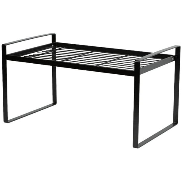 SUNFICON Kitchen Countertop Spice Rack Stackable Cabinet Shelf Cupboard ...