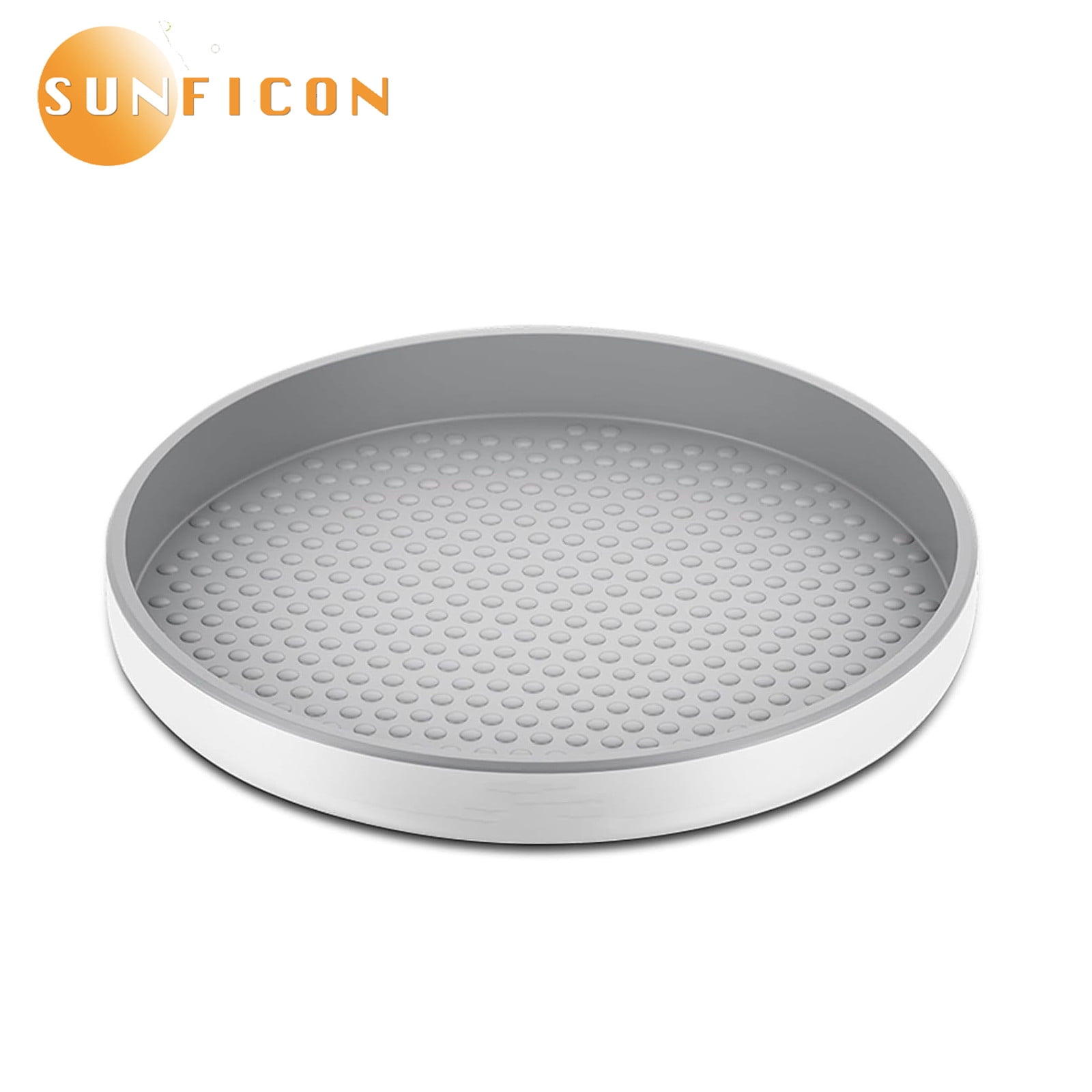 Susenya 5-Inch Acrylic Lazy Susan Turntables - 3 Pack For Kitchen & Display