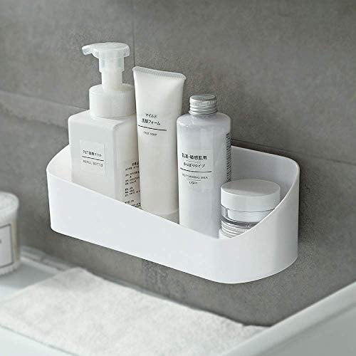 SUNFICON Shower Caddy Adhesive Bathroom Shelf Organizer Wall