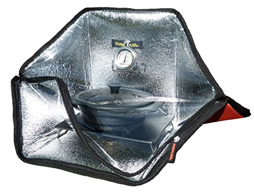 Mini Solar Cooker Free Shipping! SUNFLAIR Mini Solar Oven Cooker Kit - Portable for ...