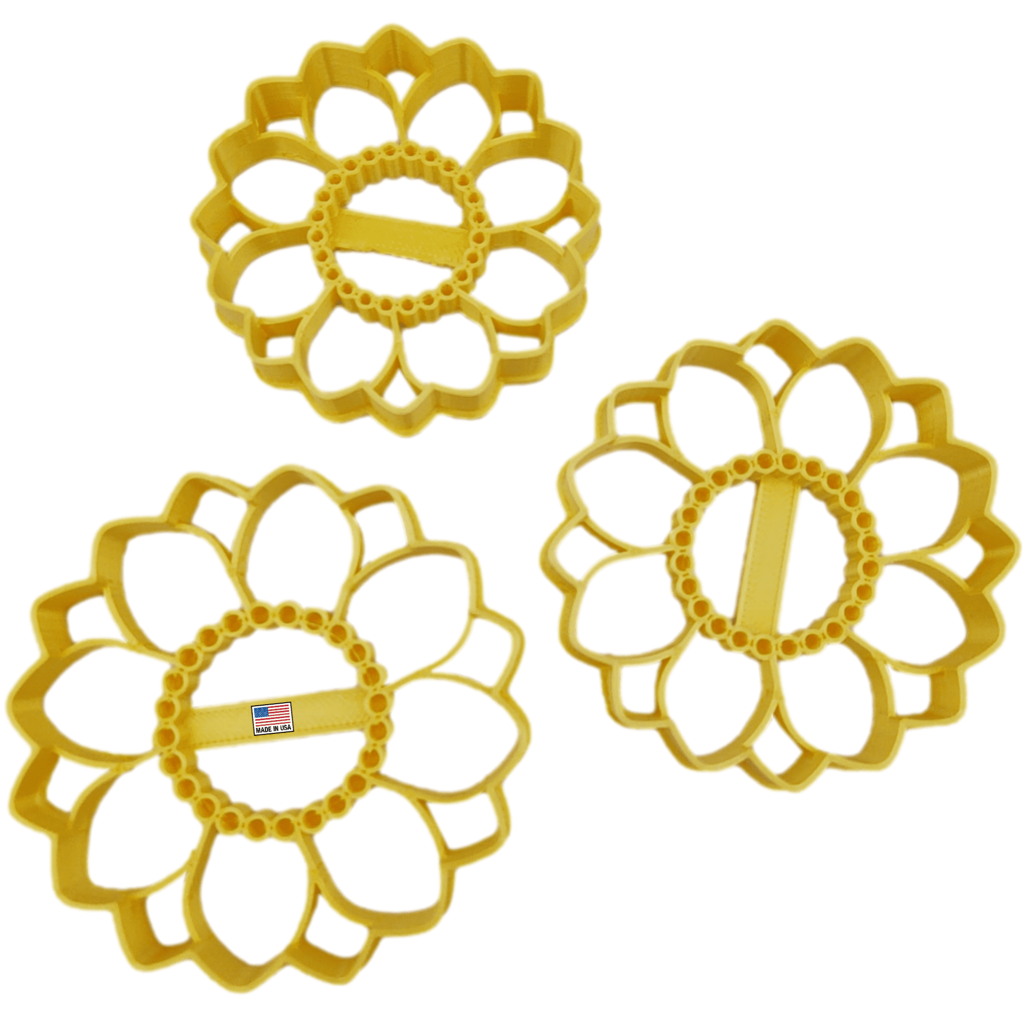 SUNFLOWER COOKIE CUTTERS Summer Themed Detailed Small Medium and Large