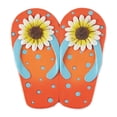 thumbnail image 1 of Sunflower Dot Flip Flop Stepping Stone, 1 of 3
