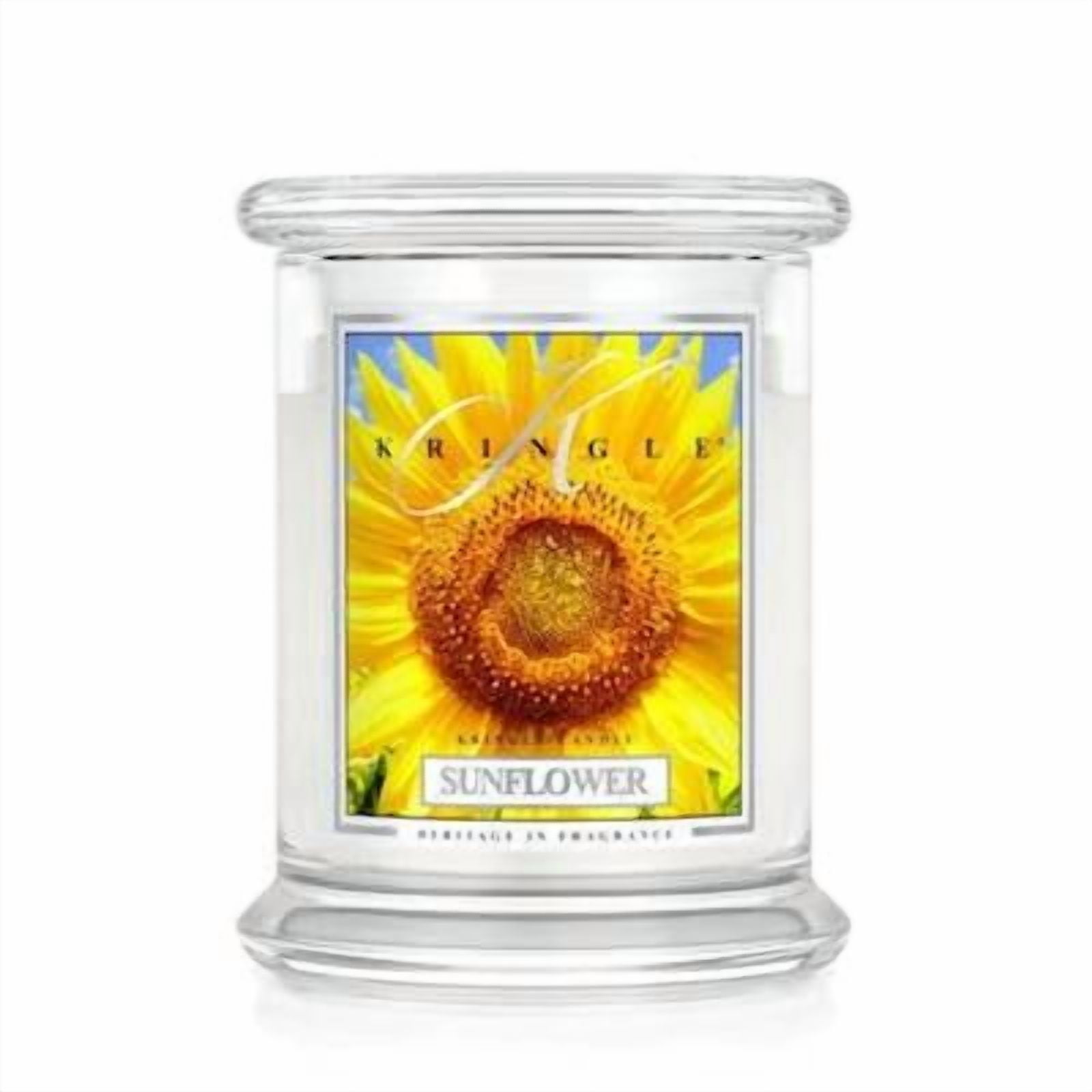 SUNFLOWER Medium 2-Wick 16 oz 75 Hour Hour Jar by Kringle Candles