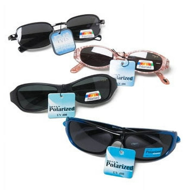 SUNGLASSES POLARIZED ASST 180 PC PER DISPLAY PPD $19.99, Case Pack of 180