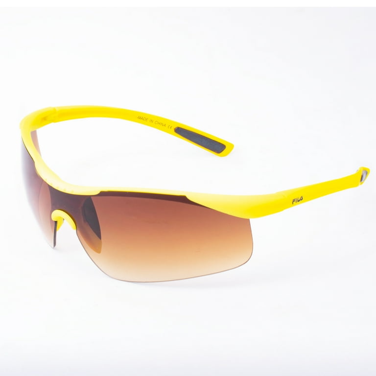 SUNGLASSES POLARIZED FASHION SUN GLASSES FILA YELLOW UNISEX MEN AND WOMEN SF217 99YLW Walmart