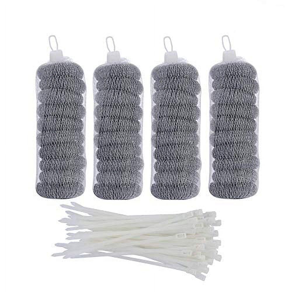 SUNHE 40 Pieces Lint Traps Washing Machine Lint Trap Snare Laundry Mesh