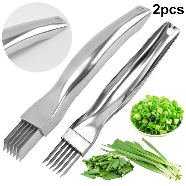 SUNHUFA 1/2/3Pcs Spring Onion Slicer MultiFunctional Scallion Cutter